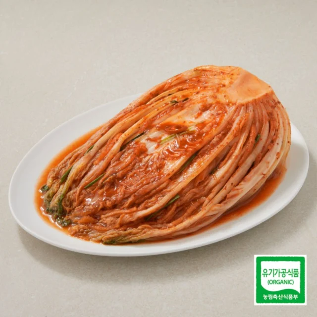전주찬방 전국김치품평회 4회수상 유기농 포기김치 10kg, 1개