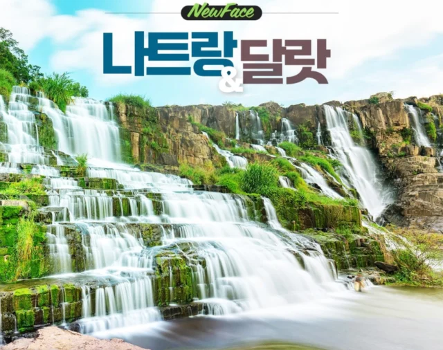 부산출발 나트랑 달랏 5일 노팁,노옵션 달랏야시장+천국의계단 유심칩제공