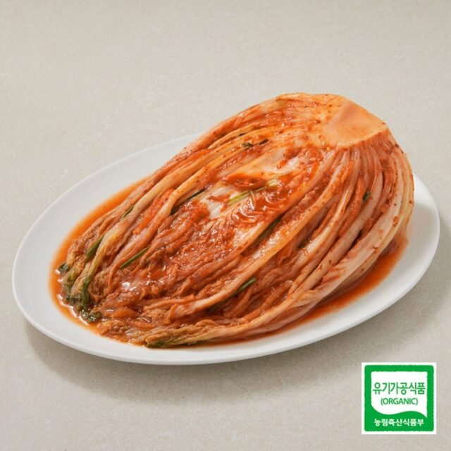 전주찬방 전국김치품평회 4회수상 유기농 포기김치 5kg, 1개